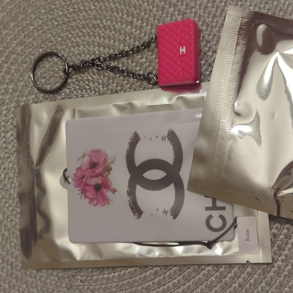 Keychain and Air Freshener